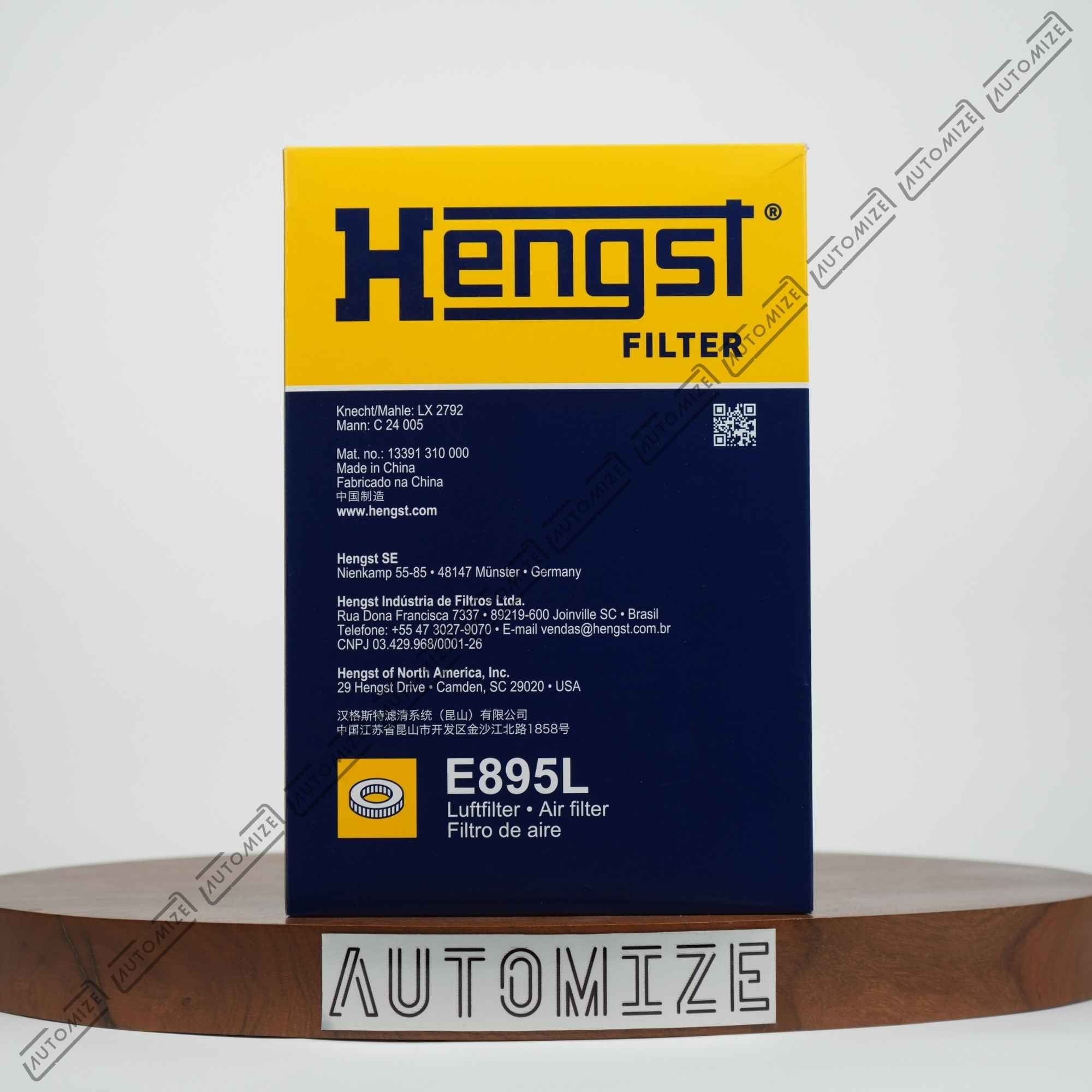 Hengst Air Filter E895L