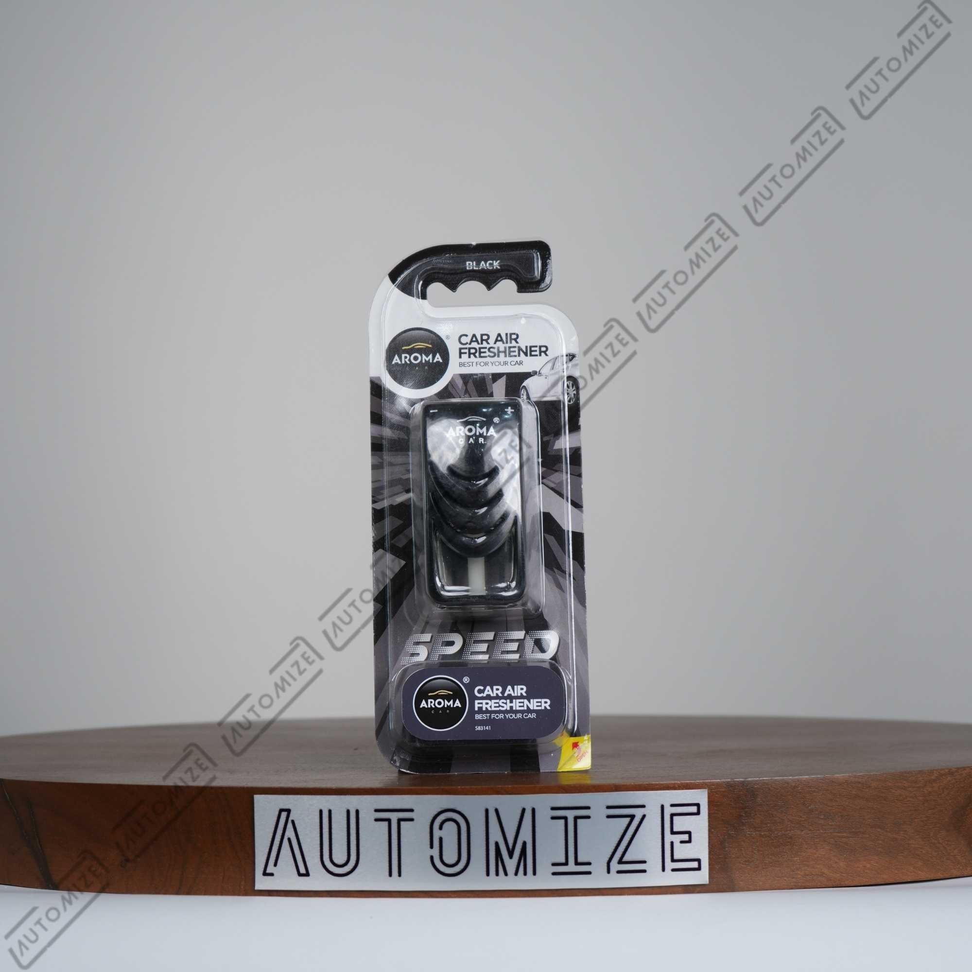 Aroma Car Air Freshener Speed - Black