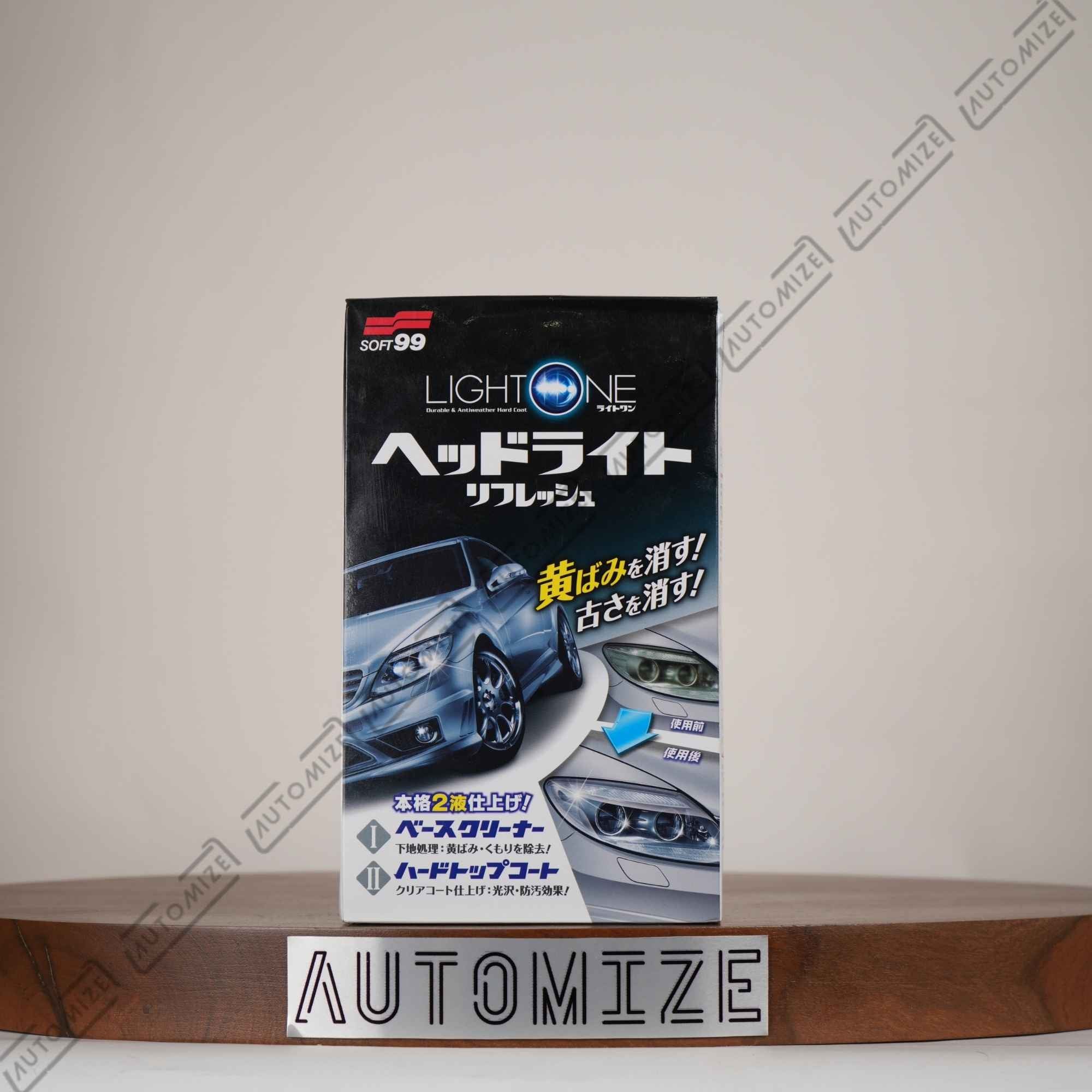 Soft99 Light One Headlight Coating Kit