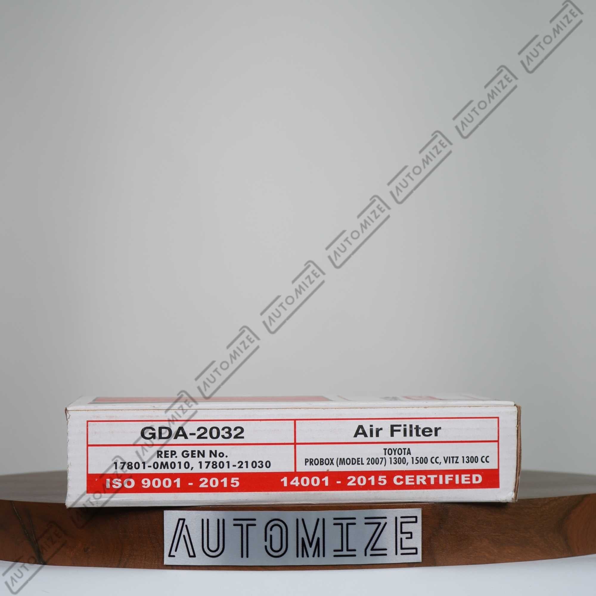Buy Guard Air Filter [GDA-2032] for Toyota Probox 2007 1.3 and 1.5/Vitz 1.3 | Automize.pk