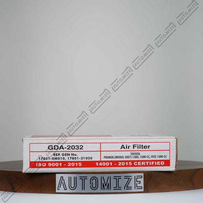 Buy Guard Air Filter [GDA-2032] for Toyota Probox 2007 1.3 and 1.5/Vitz 1.3 | Automize.pk