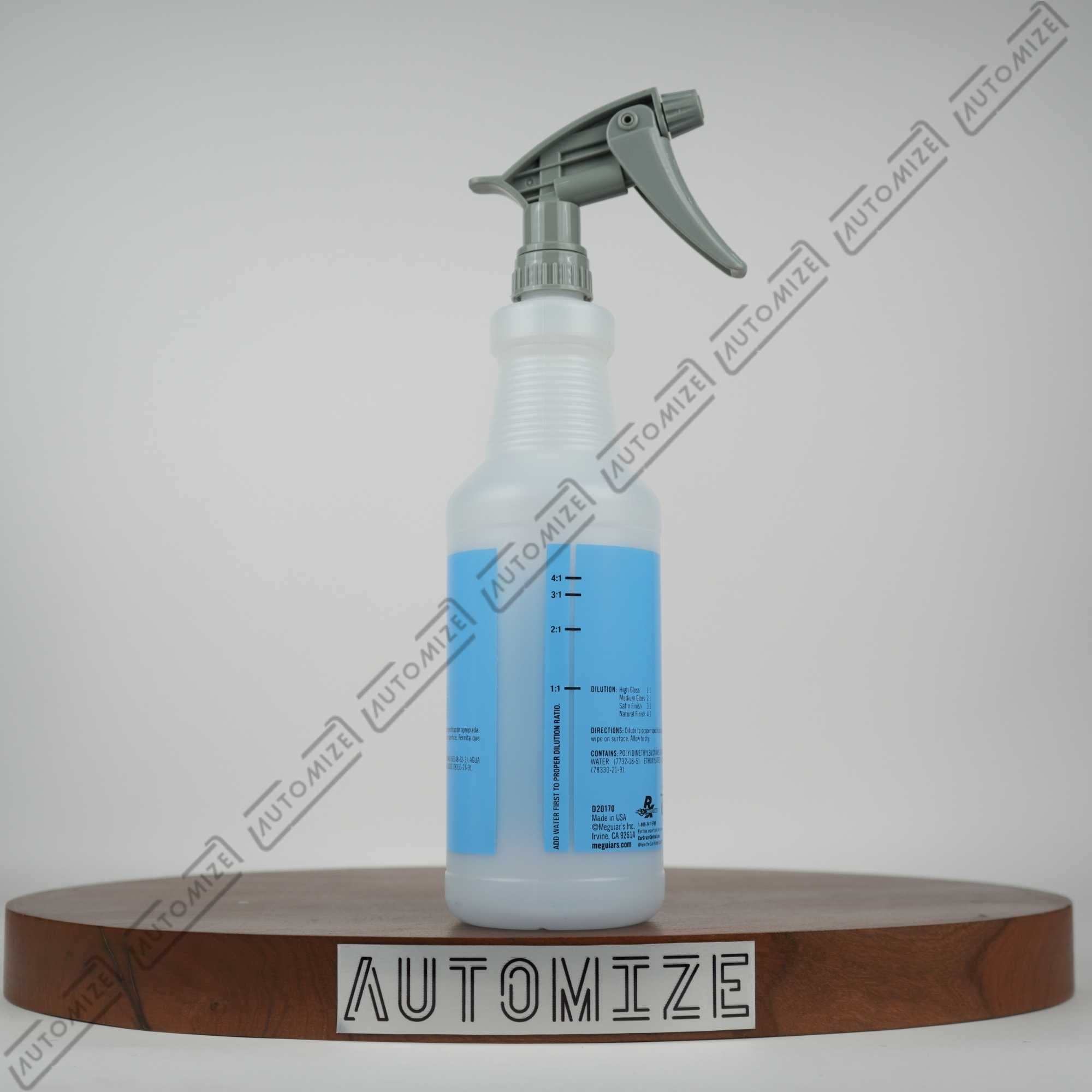 Meguiar's Hyper Dressing Detailer Volumetric Bottle W/ Spray Head
