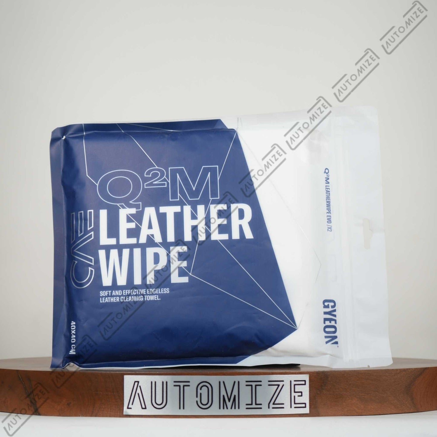 Gyeon Q²M Leather Wipe Evo 2-Pack [40x40cm]