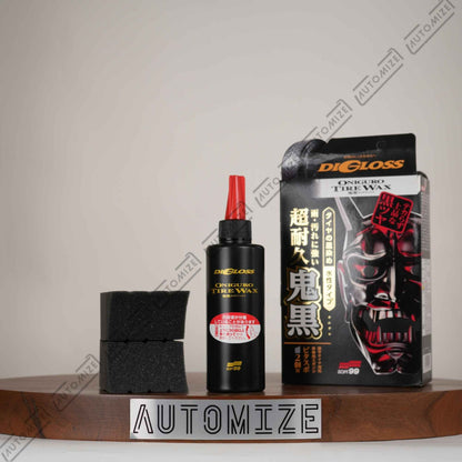 Soft99 Digloss Oniguru Tire Wax Kit