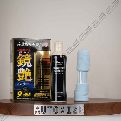 Soft99 Fusso Liquid Wax Kit for Dark Colour Cars (250ml)