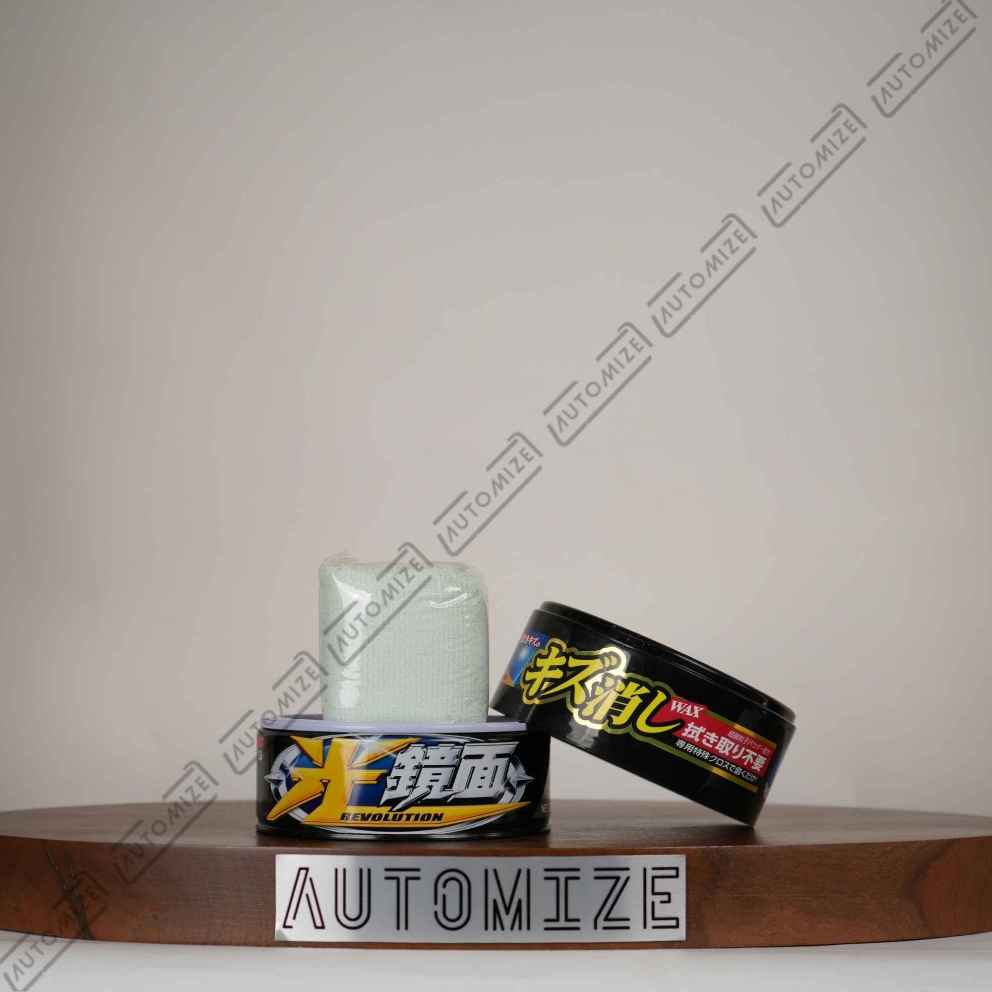 Soft99 Revolution Scratch Wax for Dark Colour Cars (200g)