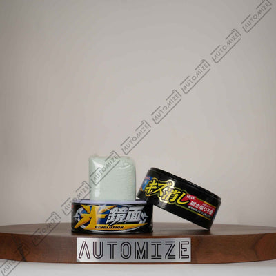 Soft99 Revolution Scratch Wax for Dark Colour Cars (200g)