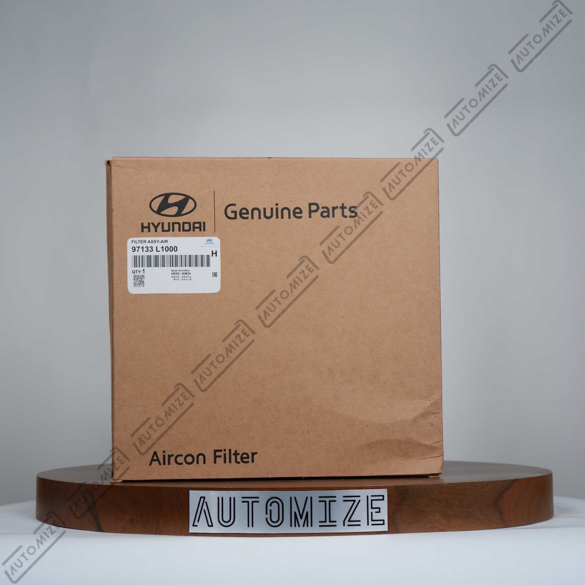 Buy Hyundai Genuine Parts Cabin filter 97133-L1000 - Automize.pk