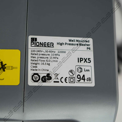 Pioneer P6 Pressure Washer