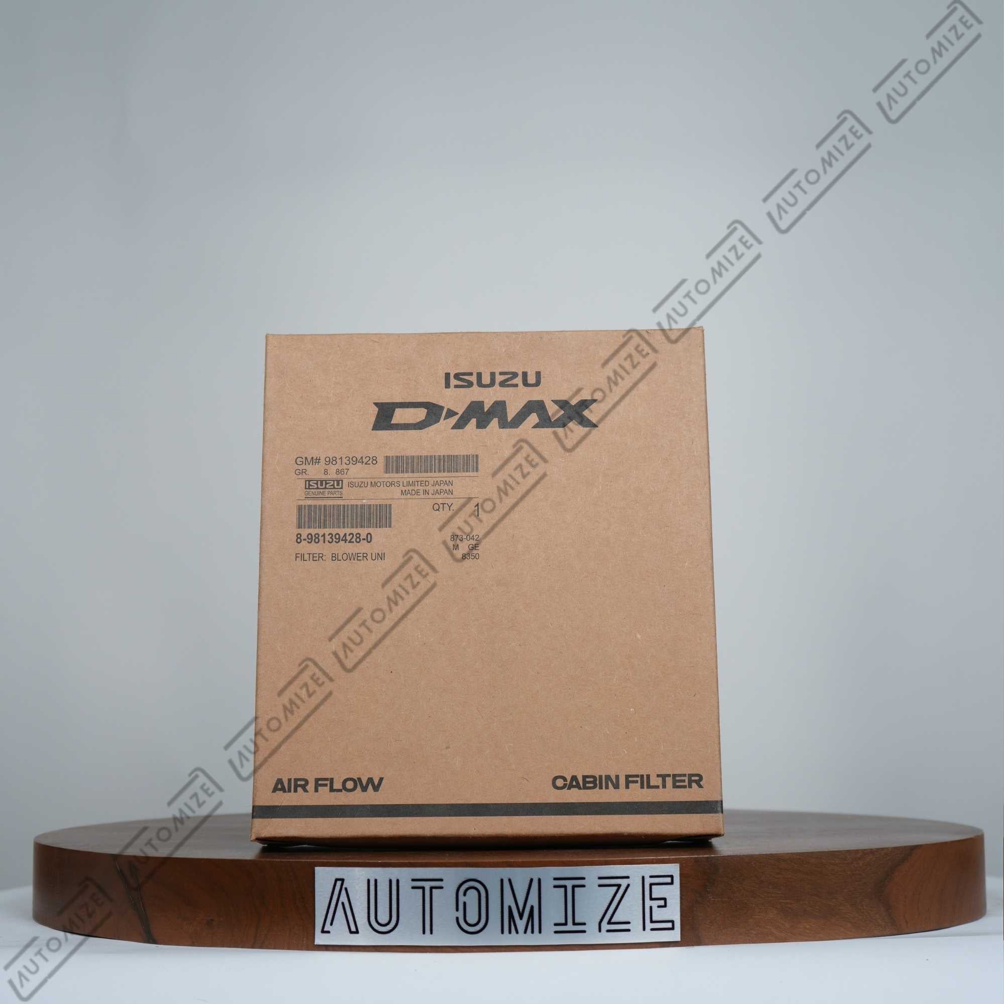 Buy Isuzu D.MAX Cabin Air Filter 98139428 - Automize.pk