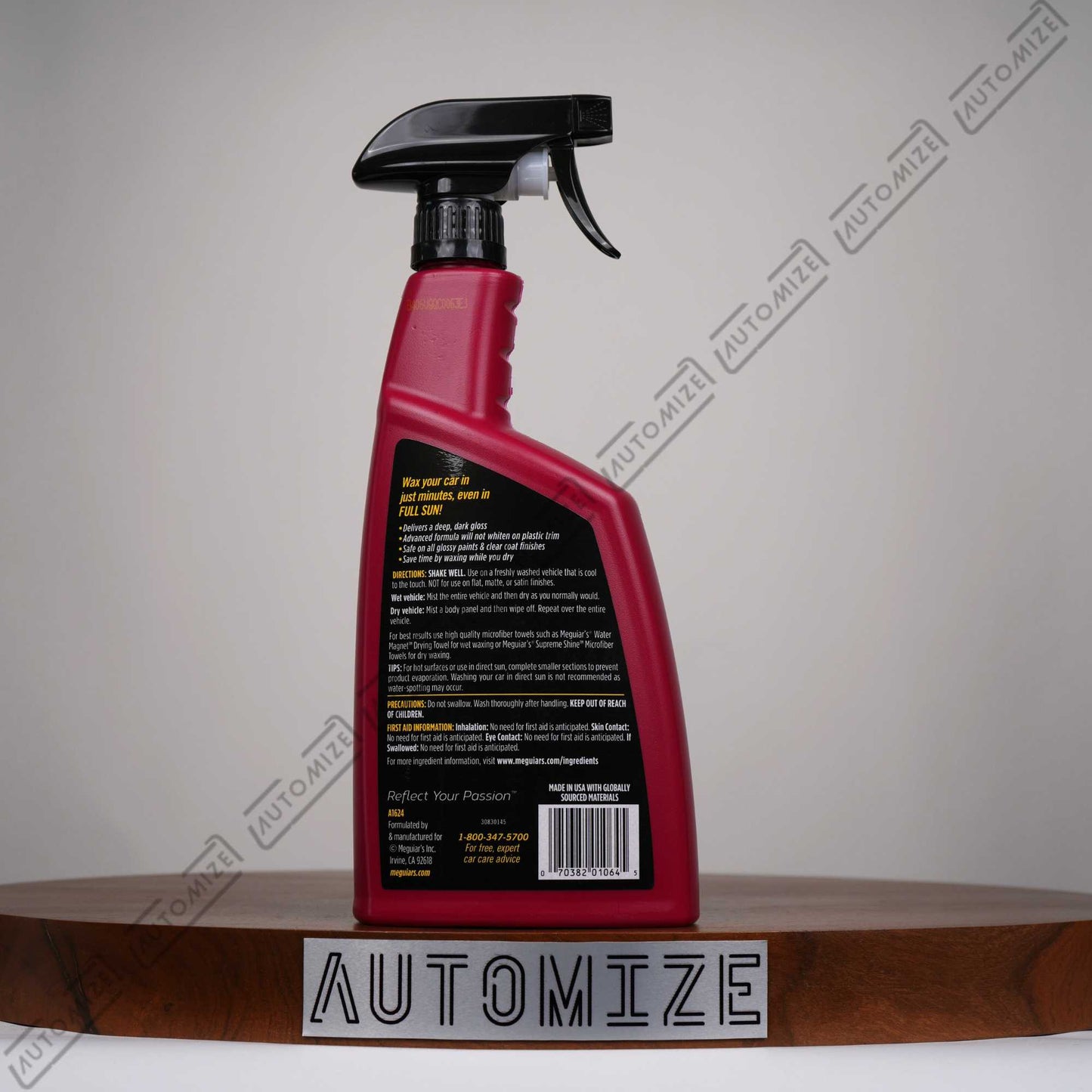 Order Online Meguiar's Shine As You Dry - Quik Wax (710ml) at best price in Pakistan