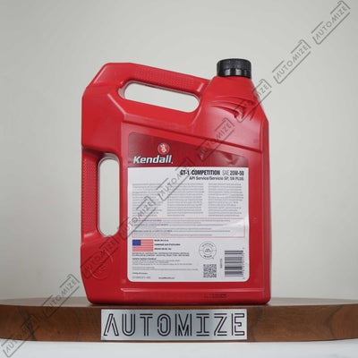 Kendall LiquiTek GT-1 Competition Motor Oil Conventional SAE 20W-50