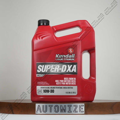 Kendall Liquid Titanium Super-DXA (CK-4) Diesel Engine Oil Synthetic Blend SAE 10W-30