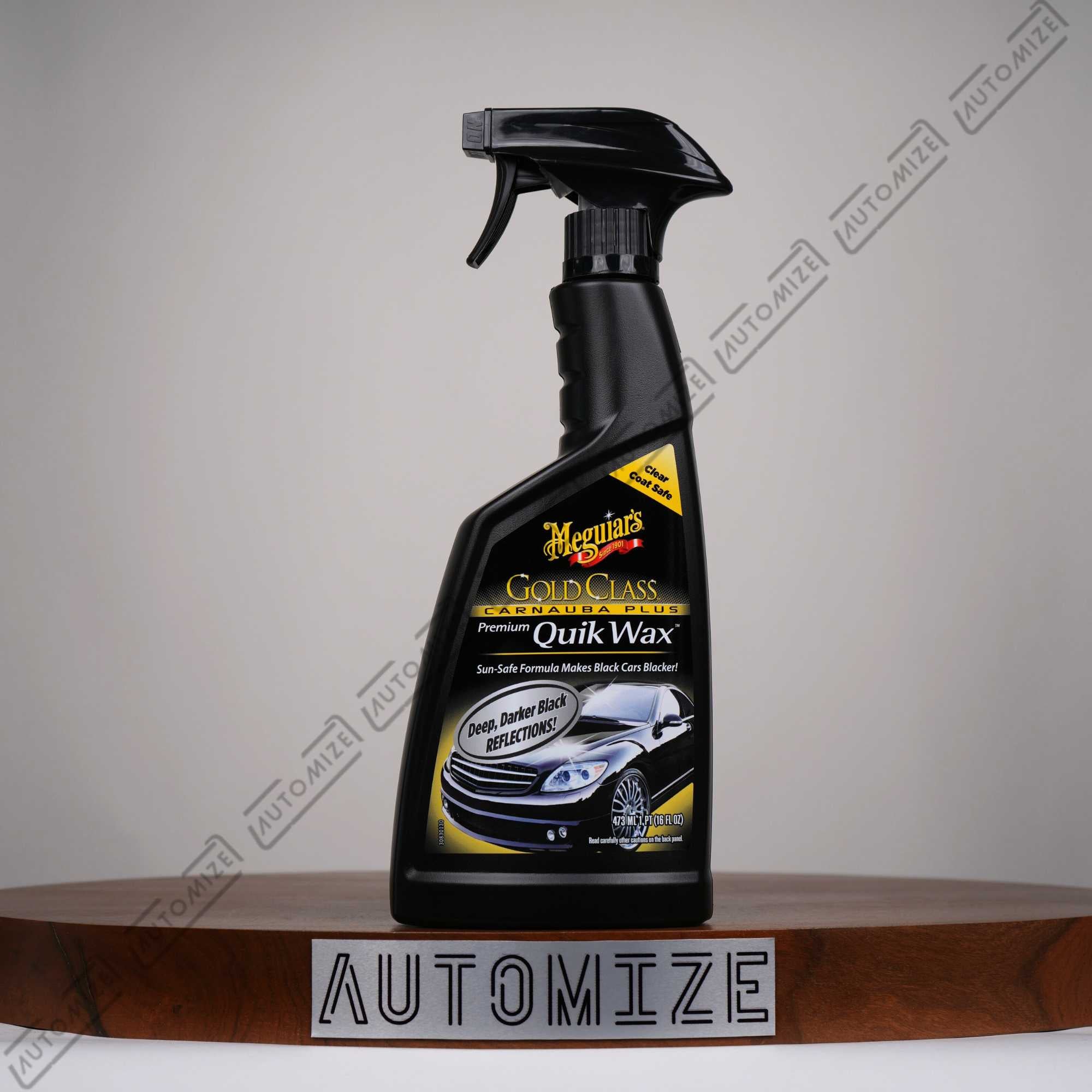 Buy Meguiar's Gold Class Carnauba Plus Premium Quik Wax (473ml) in Pakistan at Best Price | Automize.pk