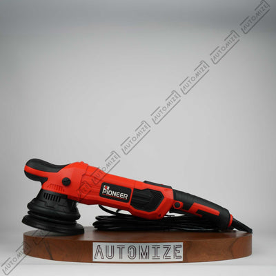 Pioneer 900W DA Dual Action Polisher w/ 3 Pads and Pad Cleaning Brush