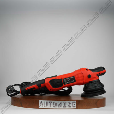 Pioneer 900W DA Dual Action Polisher w/ 3 Pads and Pad Cleaning Brush