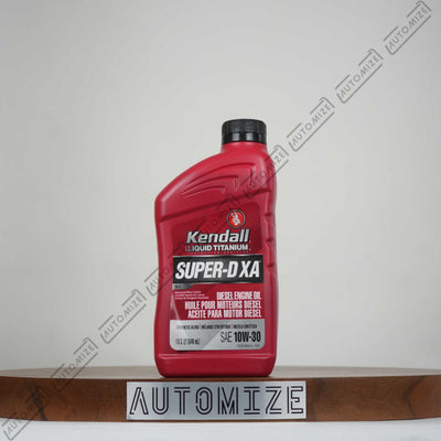 Kendall Liquid Titanium Super-DXA (CK-4) Diesel Engine Oil Synthetic Blend SAE 10W-30