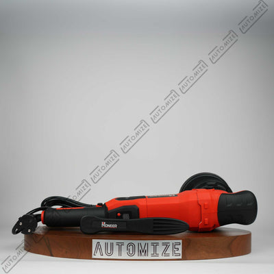 Pioneer 900W DA Dual Action Polisher w/ 3 Pads and Pad Cleaning Brush