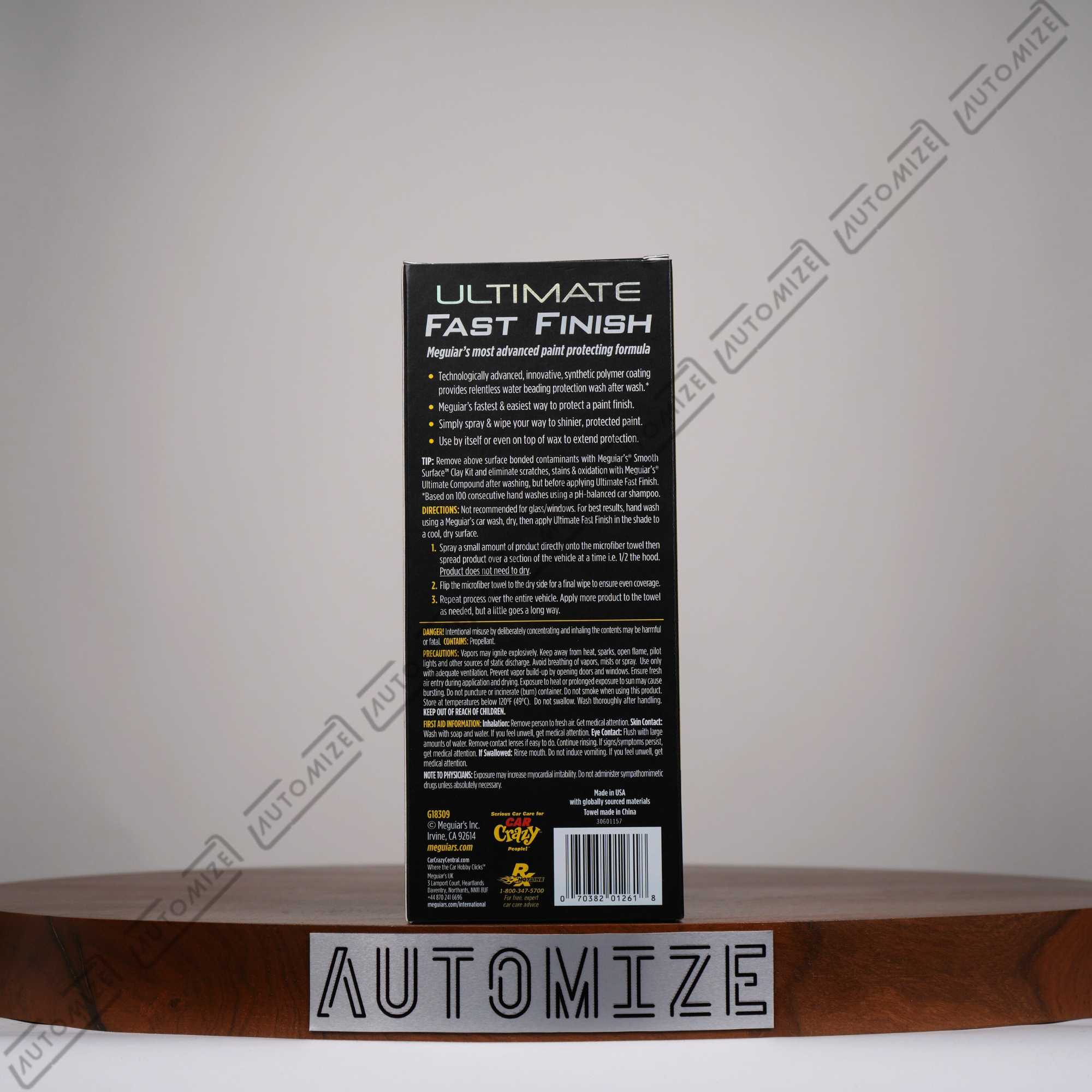 Buy Meguiar's Ultimate Fast Finish Wax (241g) in Pakistan