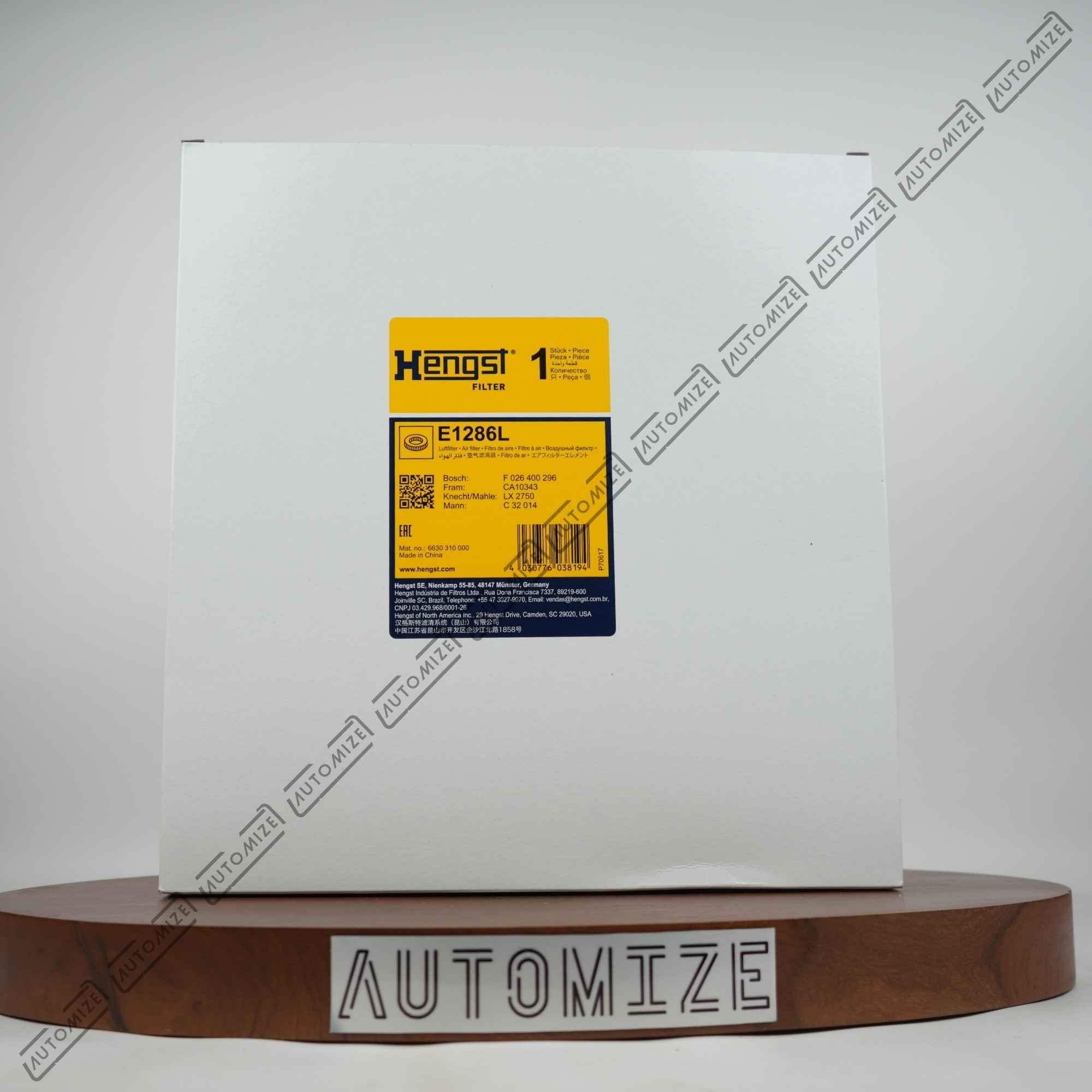Hengst Air Filter E1286L