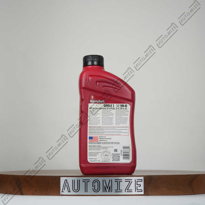 Kendall Super D-3 Diesel Engine Oil Premium SAE 15W-40 (946ml)