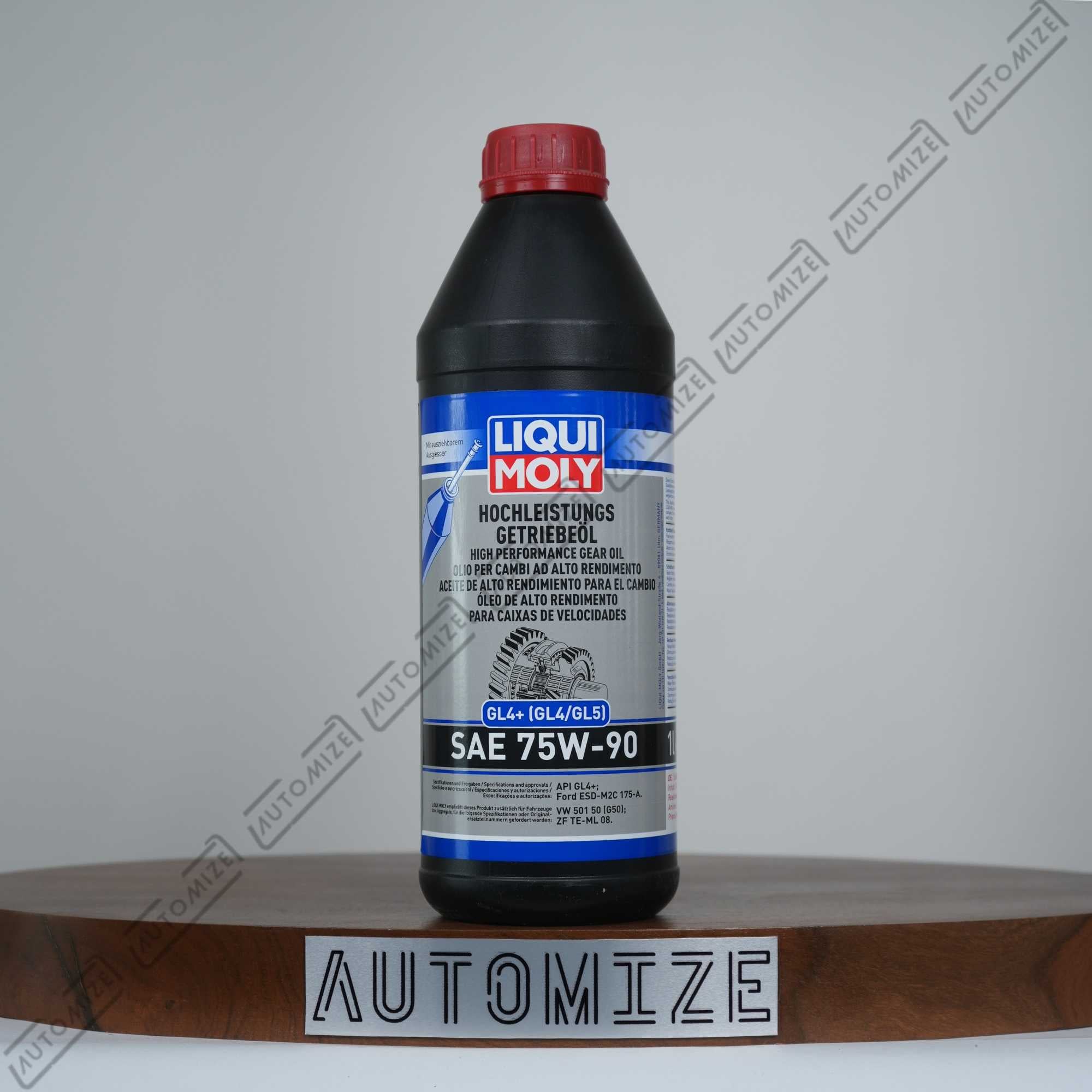 Buy Liqui Moly High Performance Gear Oil GL4+ [GL4/GL5] SAE 75W-90 [4434] (1l) at Automize.pk
