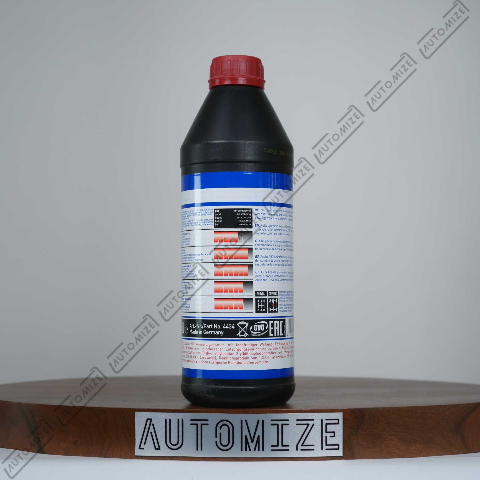 Order Online Liqui Moly High Performance Gear Oil GL4+ [GL4/GL5] SAE 75W-90 [4434] (1l) at best price in Pakistan