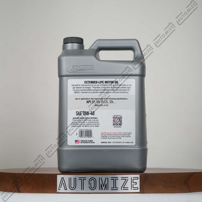 Amsoil 100% Synthetic Extended Life Motor Oil SAE 10W-40