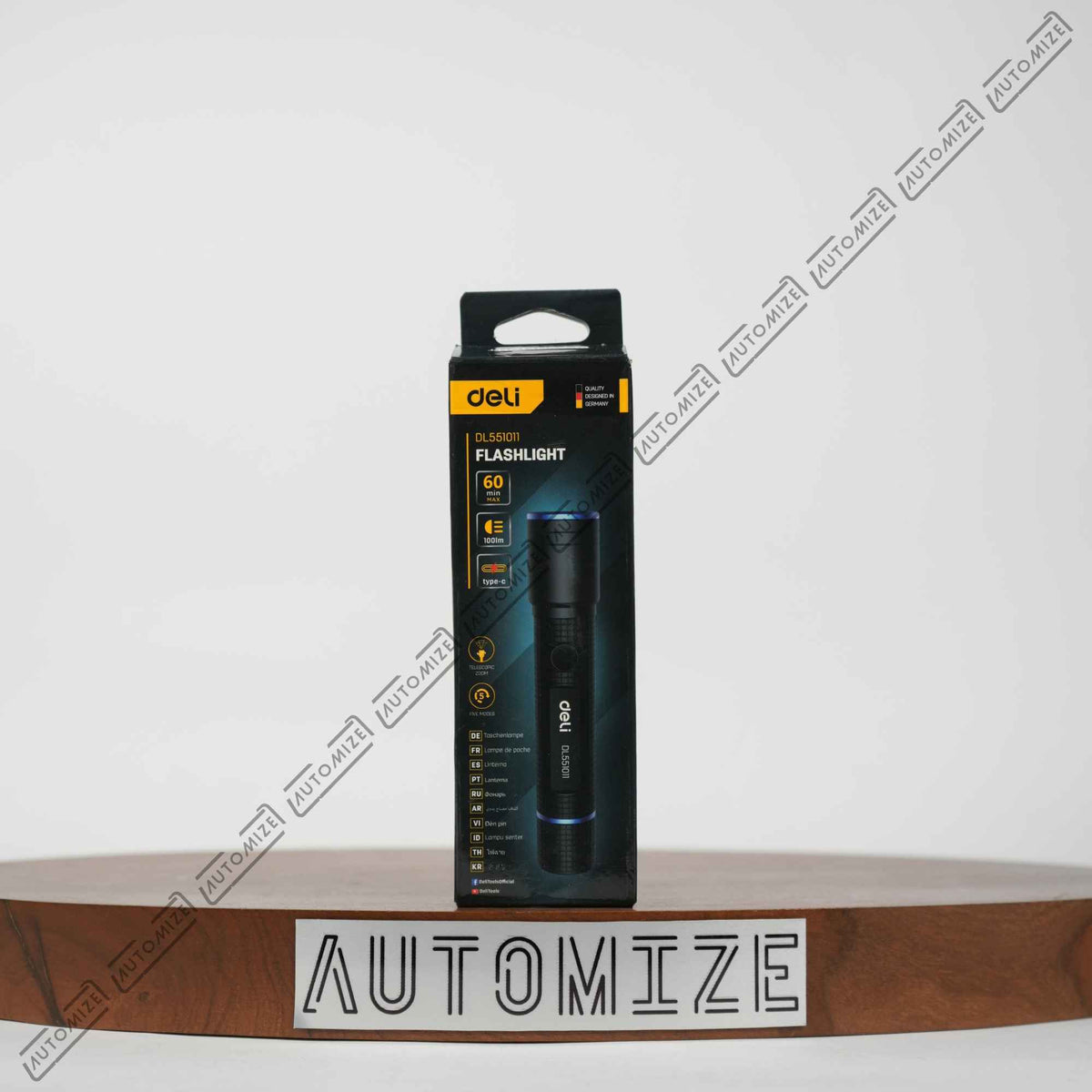 Deli Flashlight DL551011