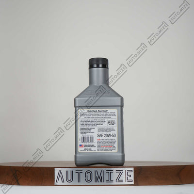 Amsoil 100% Synthetic V-Twin Motorcycle Oil SAE 20W-50 for Harley Davidson (946ml)