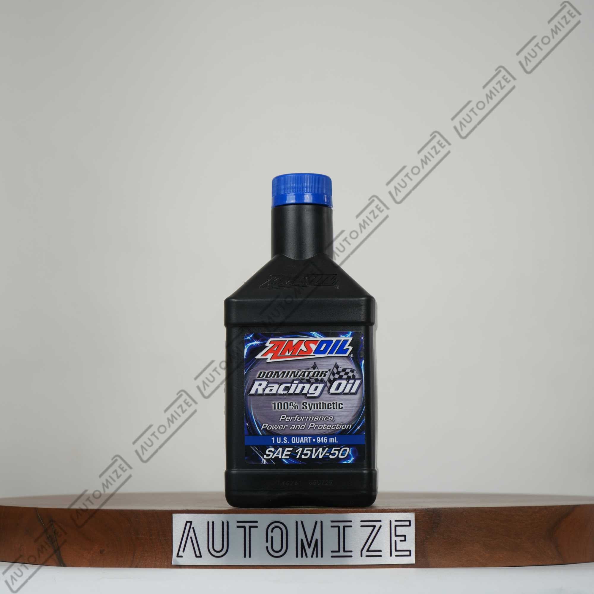Amsoil 100% Synthetic Dominator Racing Oil SAE 15W-50 (946ml)