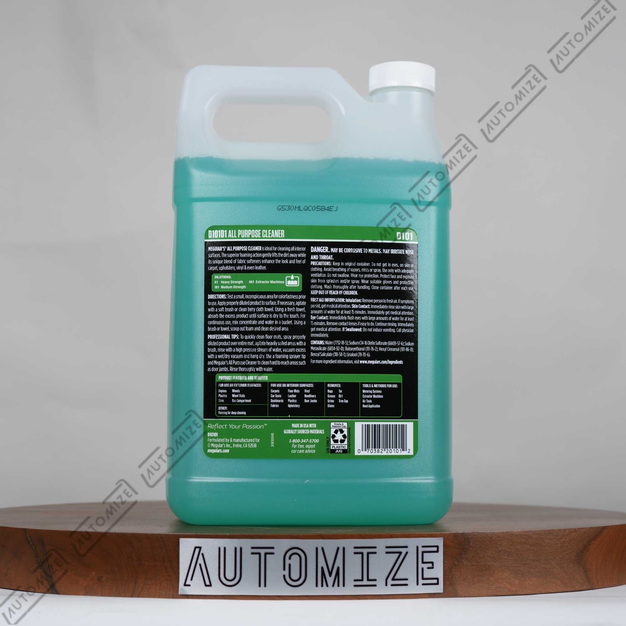 Meguiar's Professional APC All Purpose Cleaner Concentrate (3.79l)