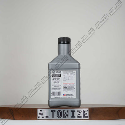 Amsoil 100% Synthetic European Motor Oil FS SAE 5W-40 [Black]