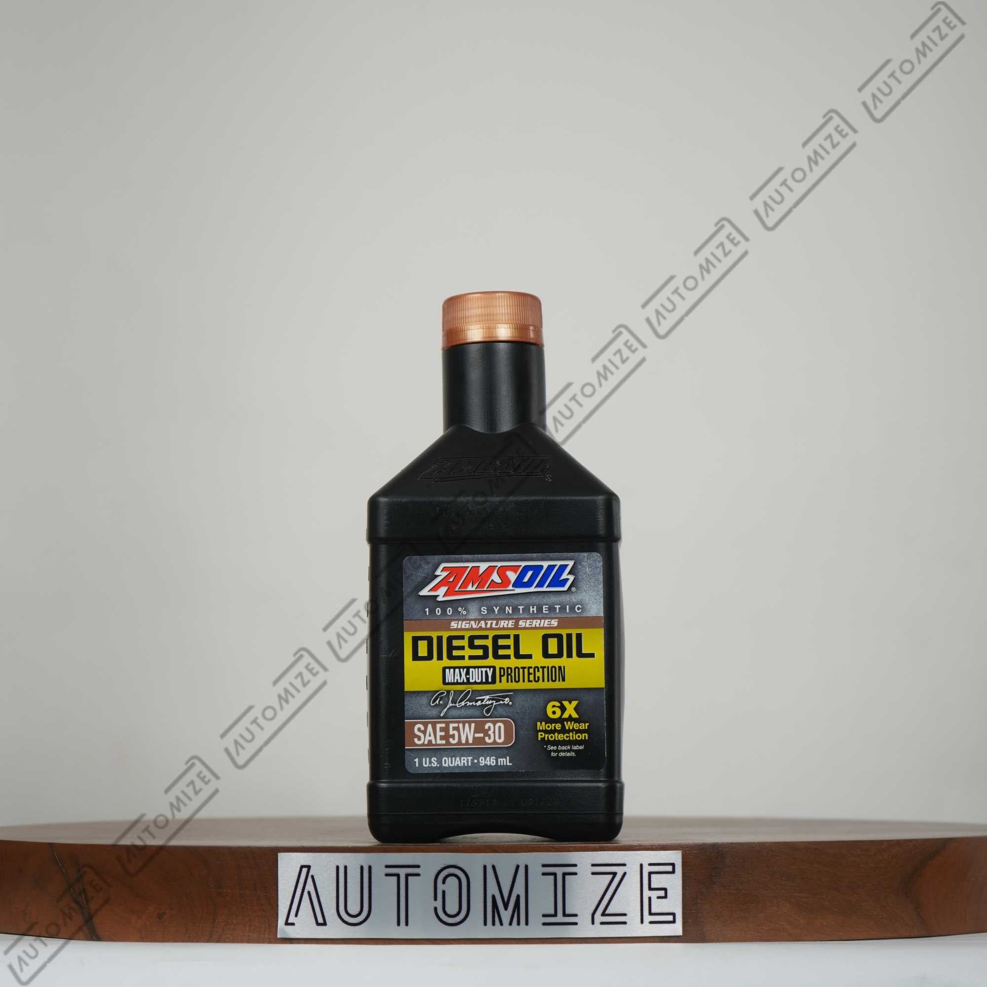 Amsoil 100% Synthetic Diesel Oil Max Duty Protection SAE 5W-30 Signature Series