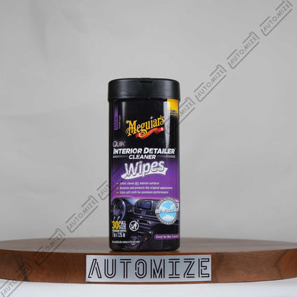 Meguiar's Quik Interior Detailer Cleaner Wipes (30 pcs)