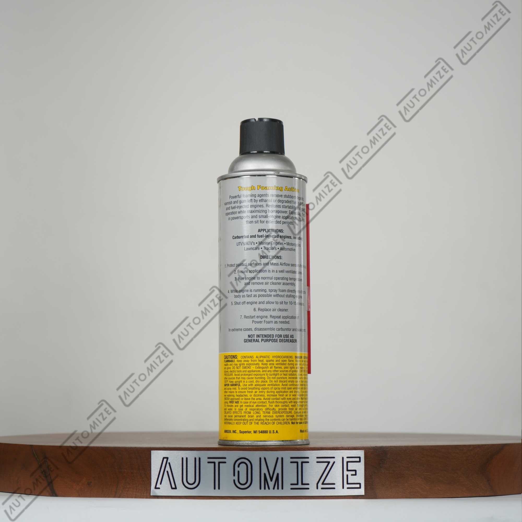AMSOIL Power Foam Carburetor & Induction System Cleaner (510g)