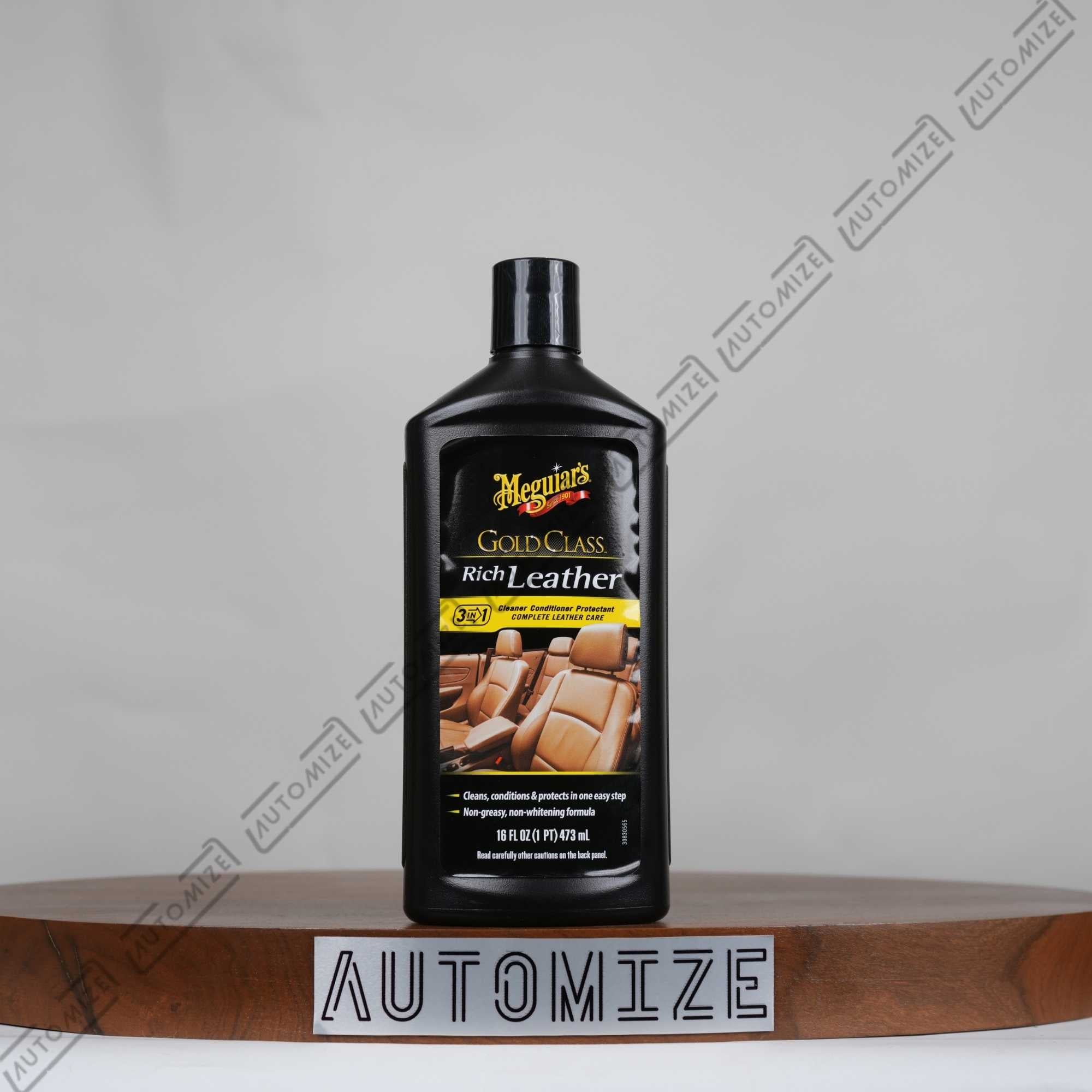 Meguiar's Gold Class Rich Leather 3-in-1 Liquid (473ml)