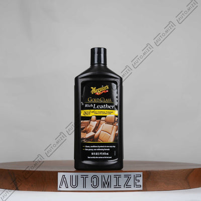 Meguiar's Gold Class Rich Leather 3-in-1 Liquid (473ml)