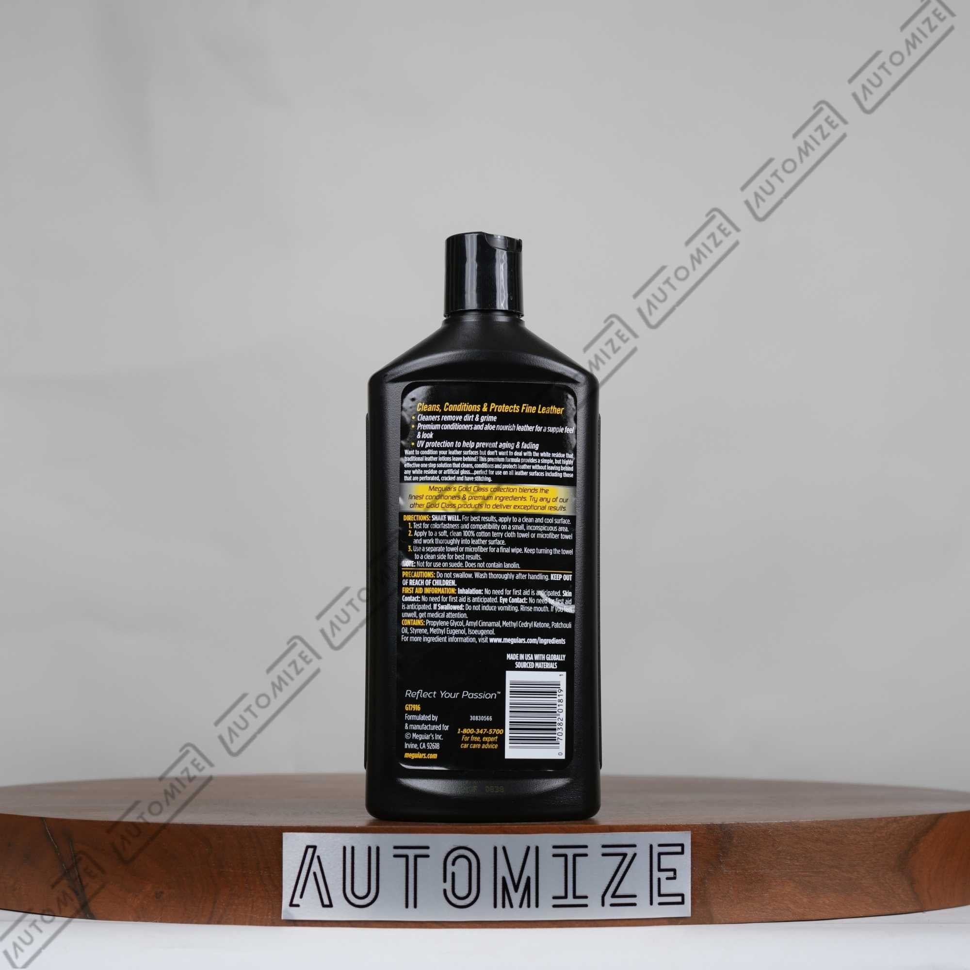 Meguiar's Gold Class Rich Leather 3-in-1 Liquid (473ml)