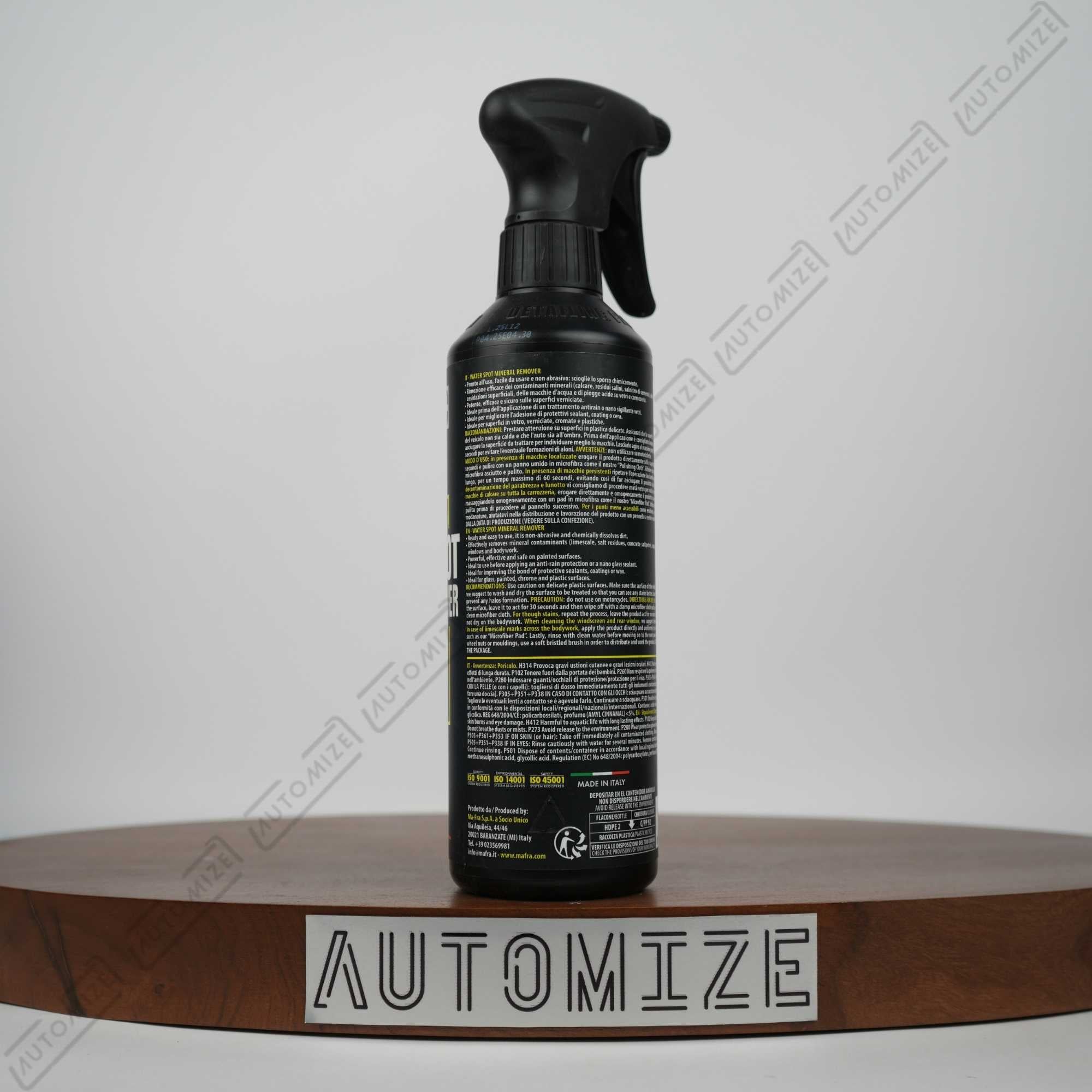 Mafra Maniac Line Water Spot Mineral Remover [MF78] (500ml)