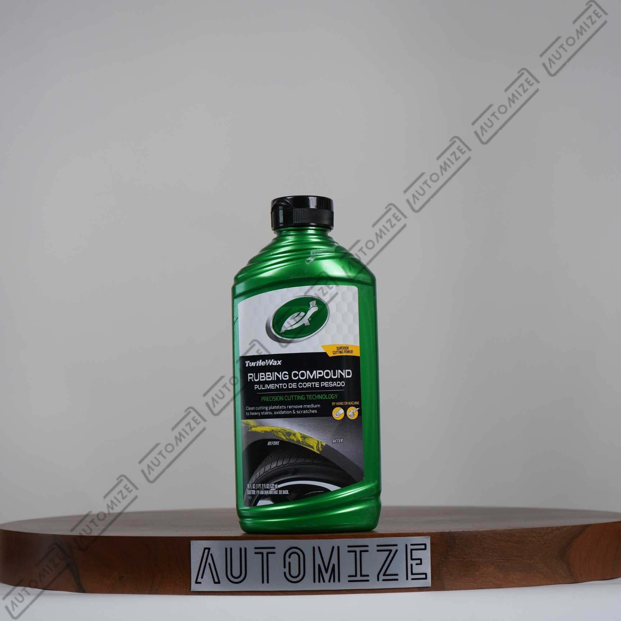Buy Turtle Wax Rubbing Compound Bottle (532ml) at Automize.pk