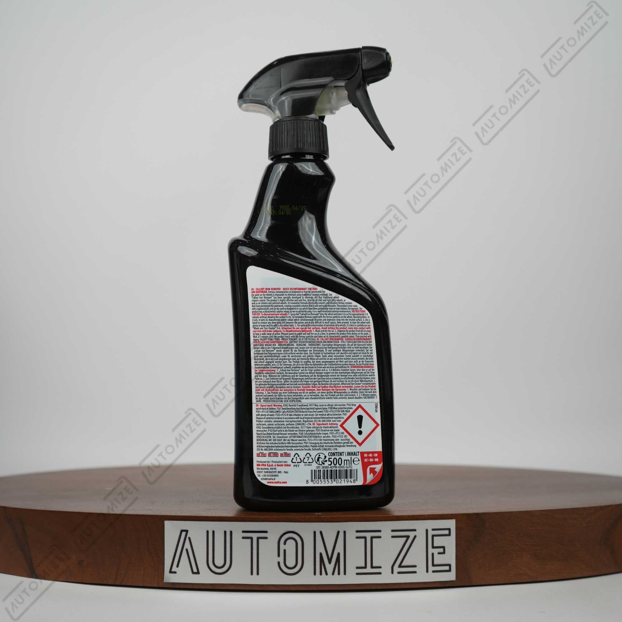 Mafra Fallout Iron Remover