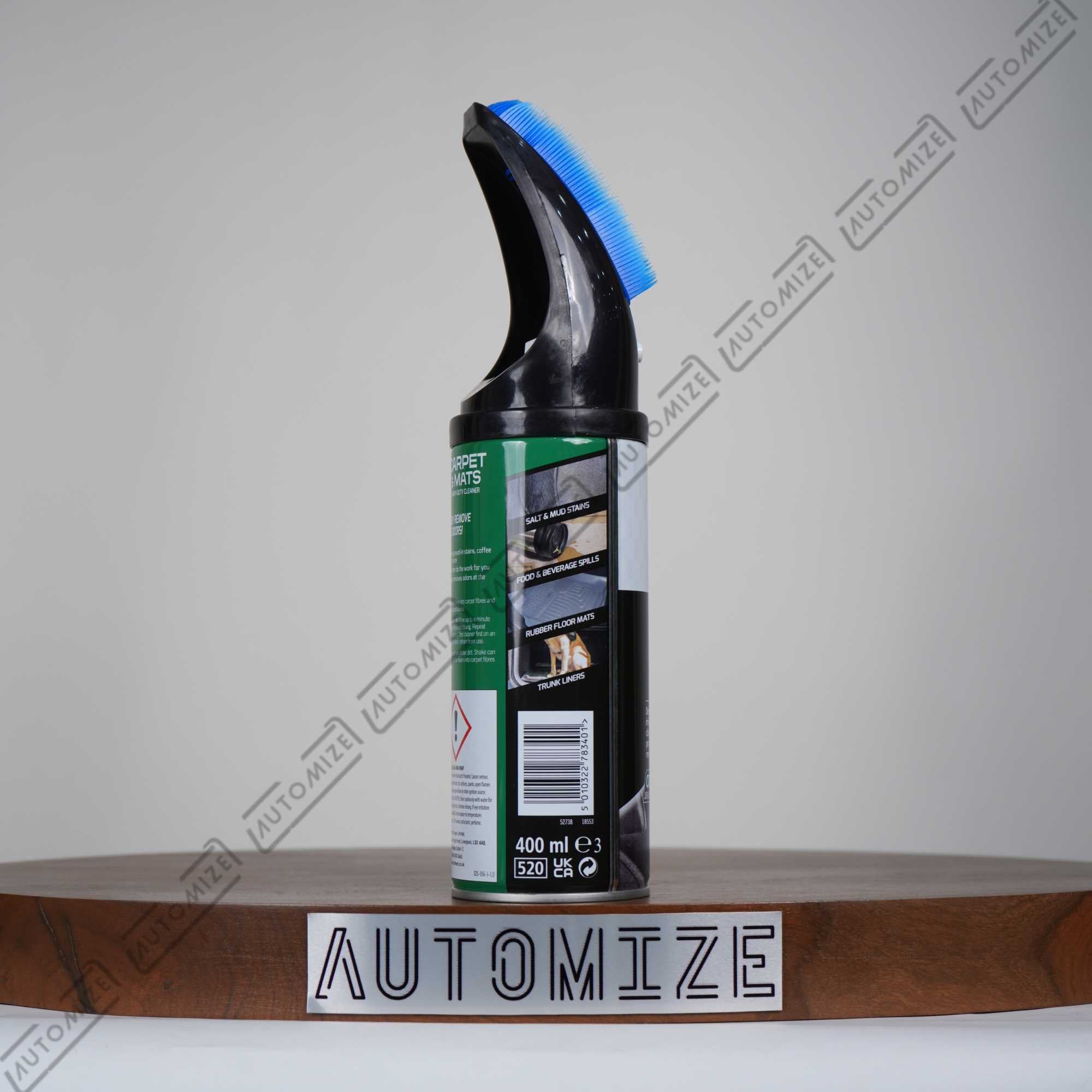 Turtle Wax Carpet and Mats Heavy Duty Cleaner (400ml)