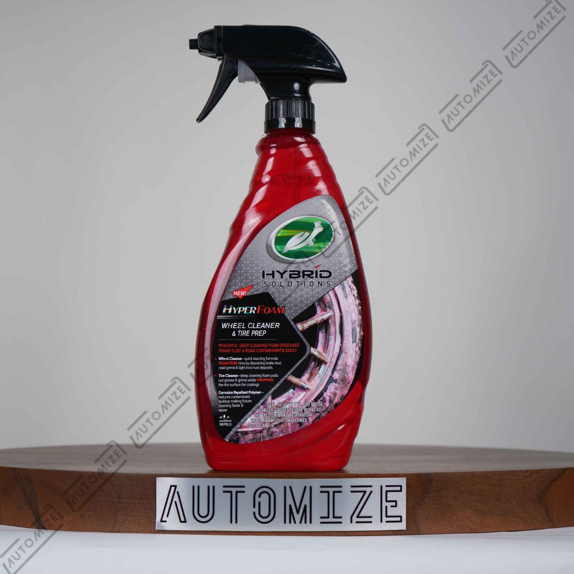 Turtle Wax Hybrid Solutions Hyper Foam Wheel Cleaner and Tire Prep (680ml)
