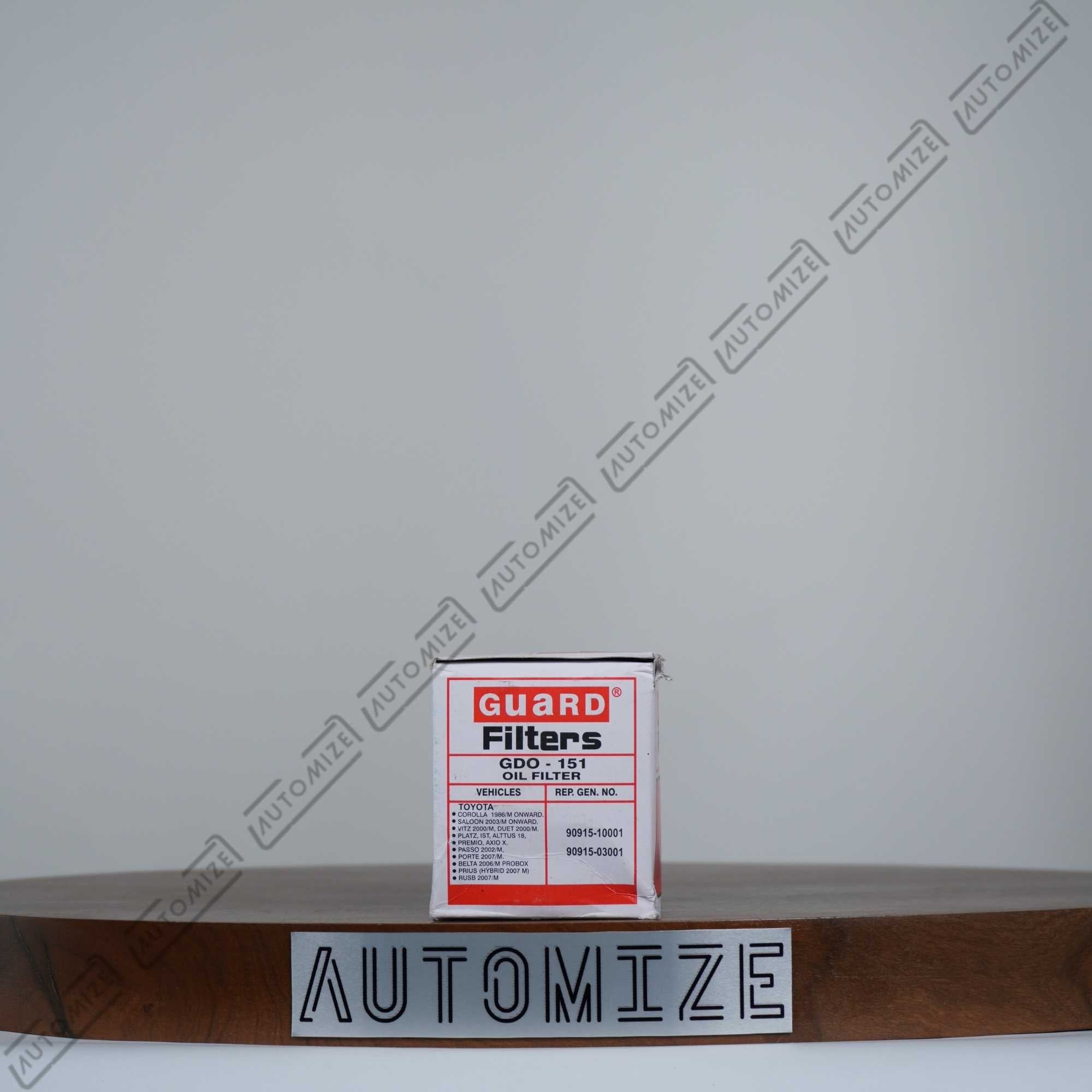 Buy Guard Oil Filter [GDO-151] at Automize.pk