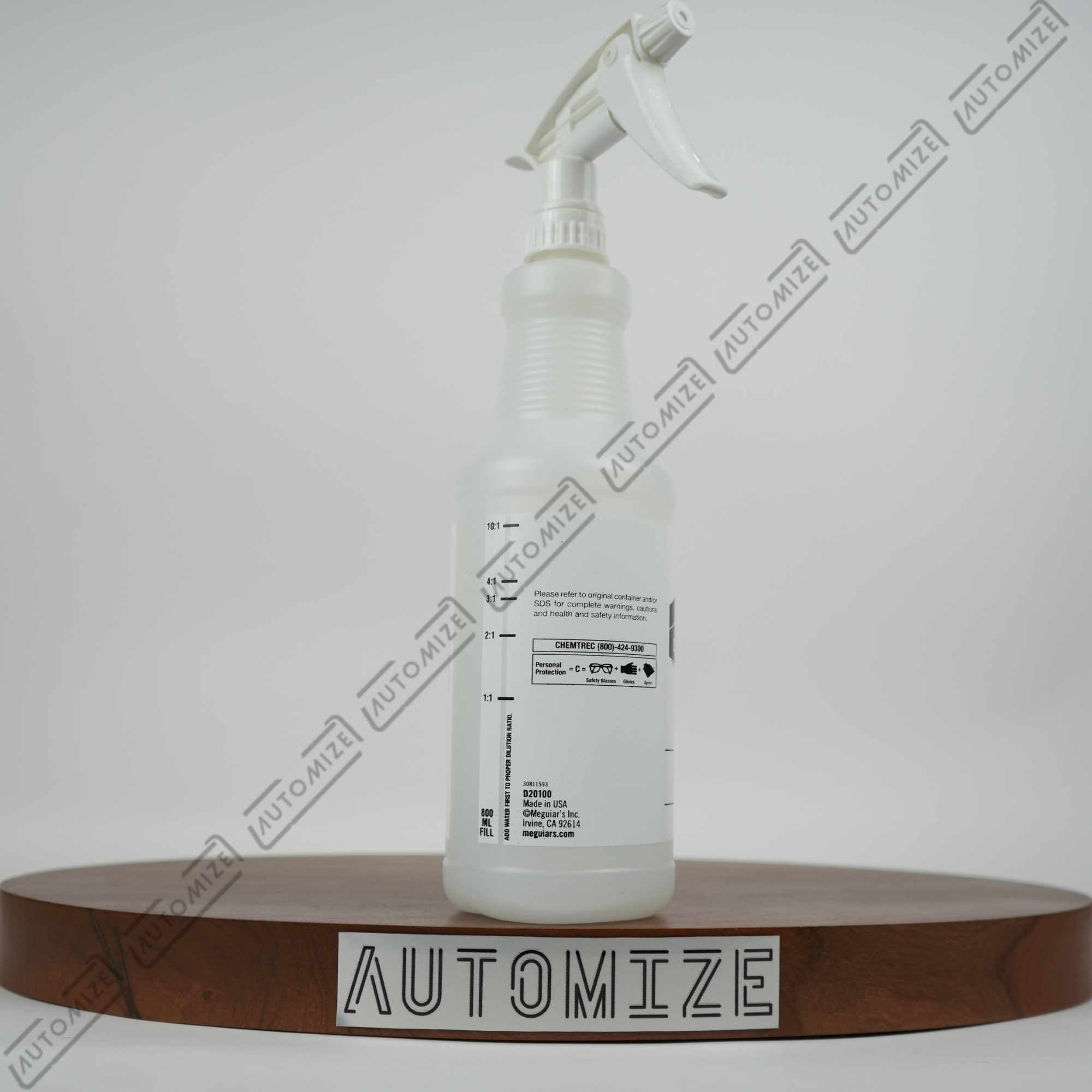 Meguiar's Volumetric Detailer Bottle w/ Chemical Resistant Spray Head