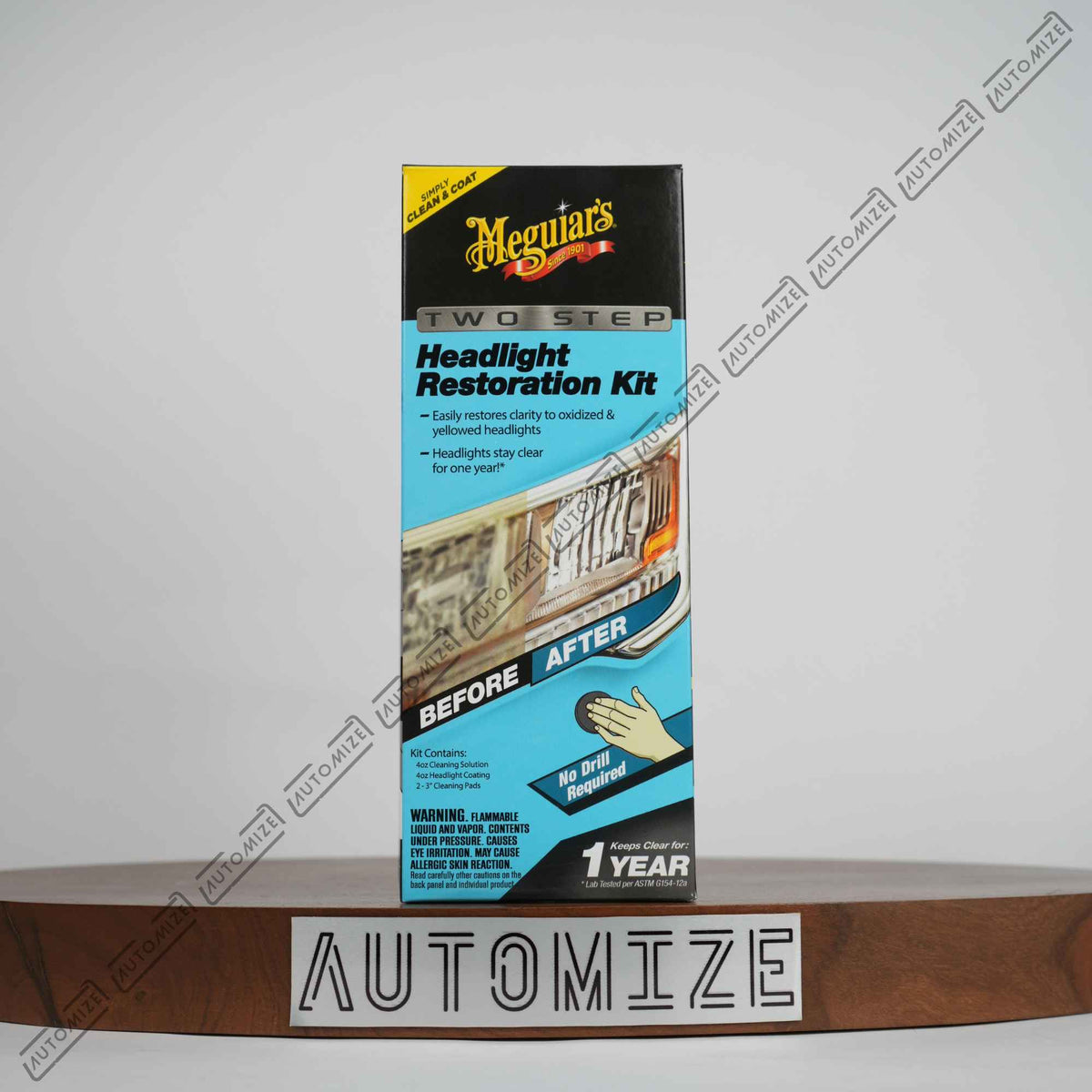 Meguiar's Two Step Headlight Restoration Kit