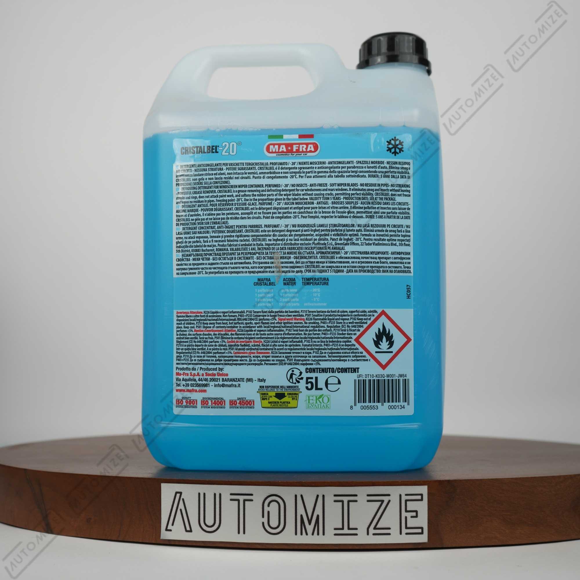 Mafra Cristalbel Defrosting Detergent (5l)