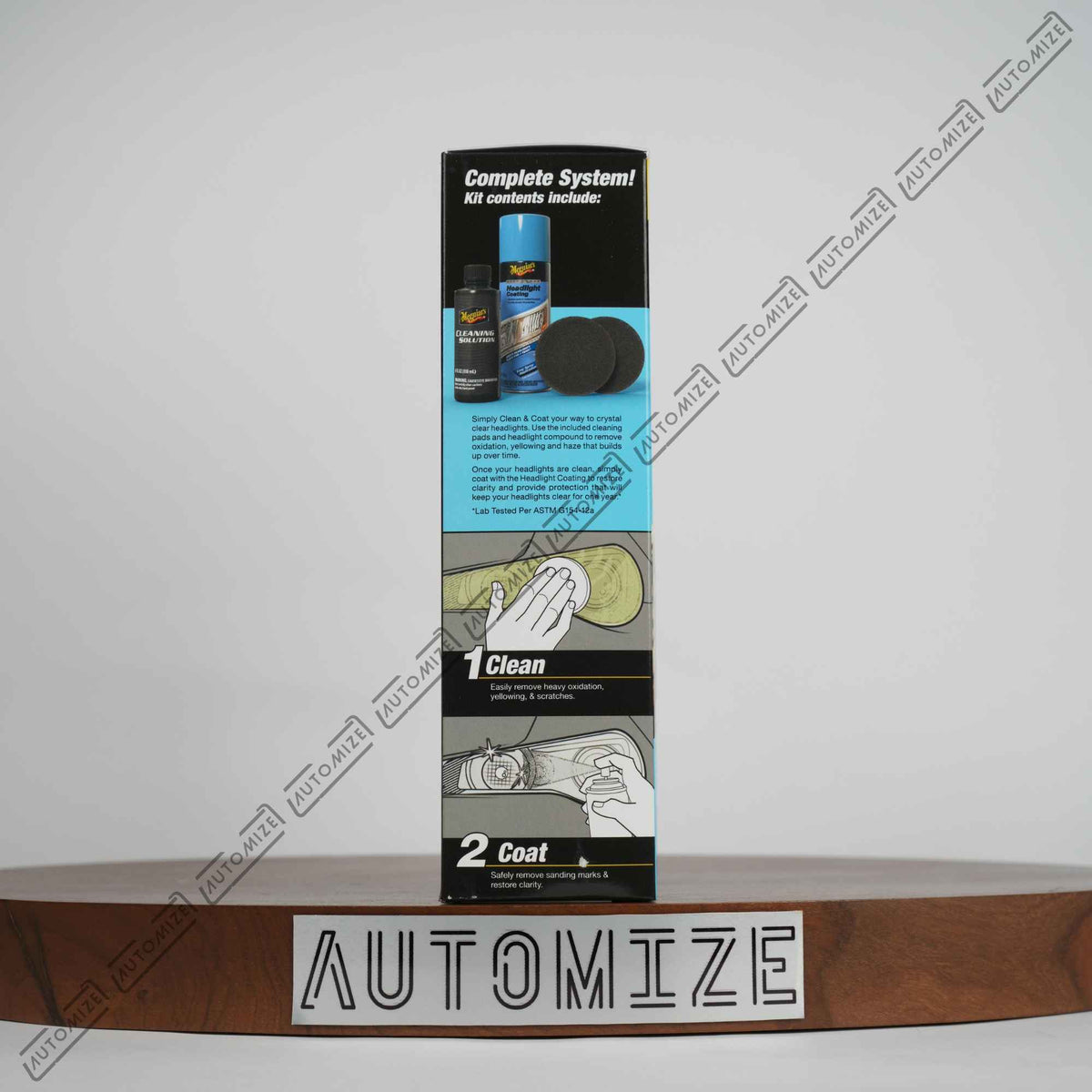 Meguiar's Two Step Headlight Restoration Kit