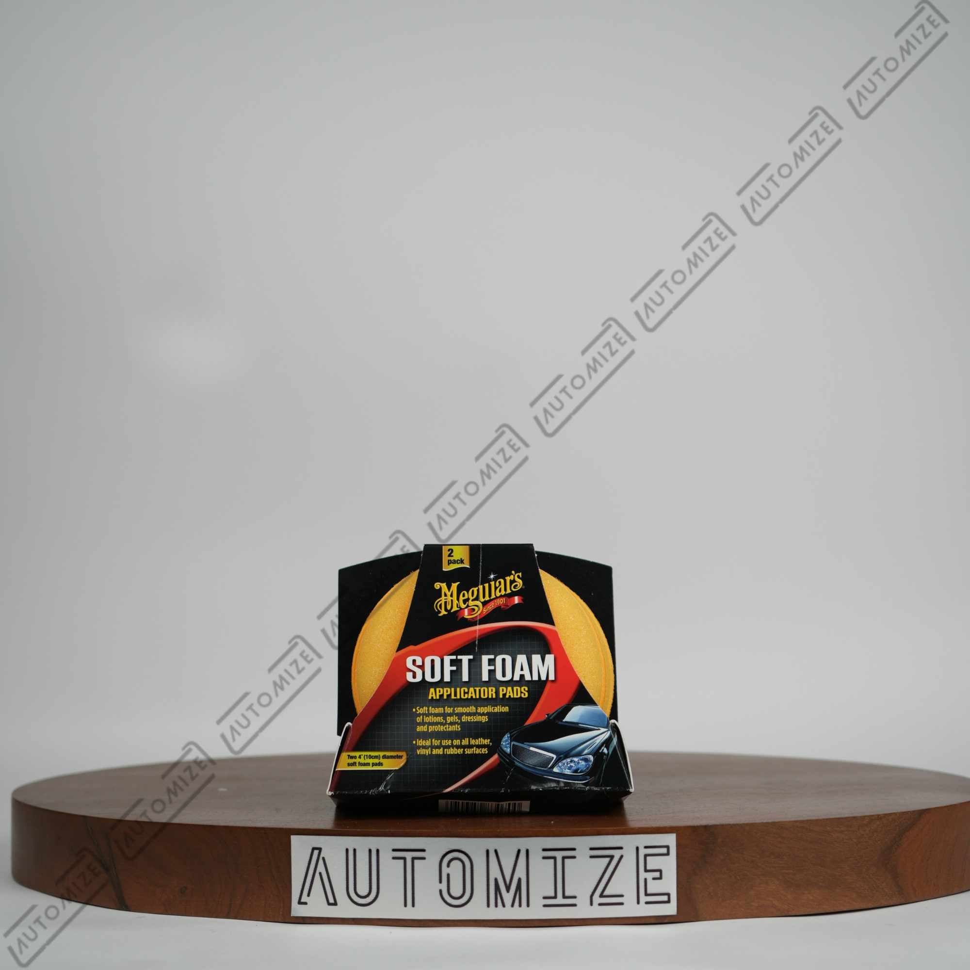 Meguiar's Soft Foam 4" Applicator Pads [2-Pack]